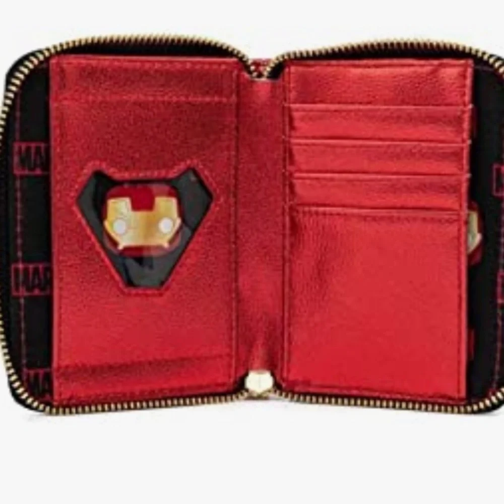 Loungefly Funko Pop! Marvel Ironman‎ Zip Around Wallet Avengers Tony Stark